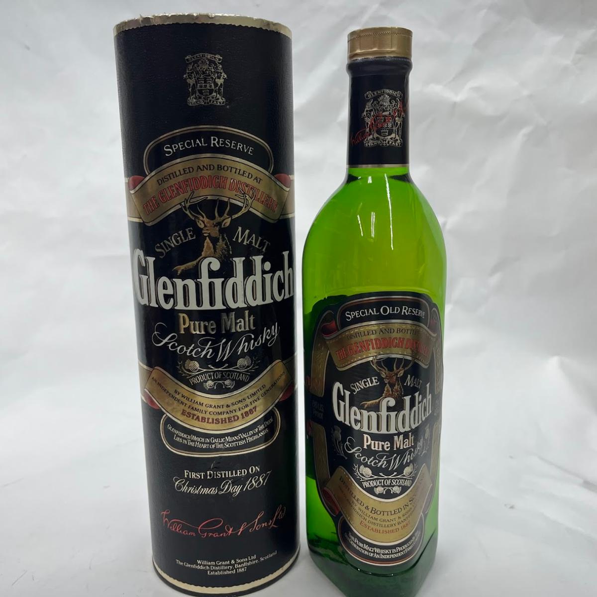 【未成年の飲酒は法律で禁じられています】グレンフィディック750ml43度オールドボトル ピュアモルト