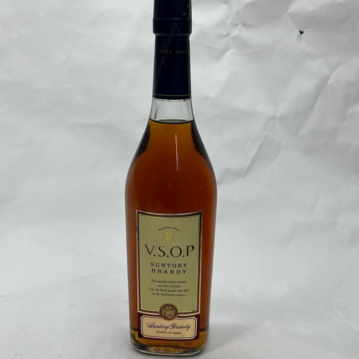 【未成年の飲酒は法律で禁じられています】ラベル汚れあり　サントリー VSOP スリム 660ML40度ブランデー