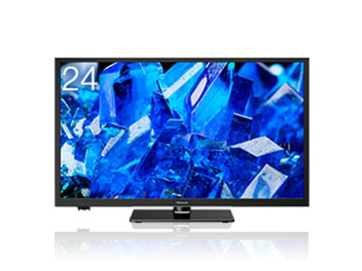 【動作確認済】【中古】本体・リモコンのみ ハイセンス 24型 液晶テレビ 24A40G ブラック系 2021年製