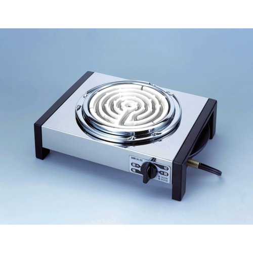 Electric Stove - 【中古】置き古し シュアー 電気コンロ SK-65 シルバー系