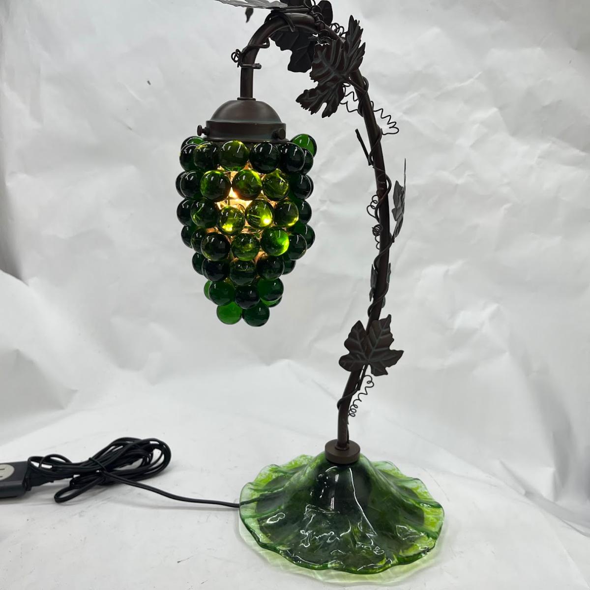 乐天商城 - 【動作確認済】【中古】ダイゼンアートメッセ ブドウスタンドライト高48センチ