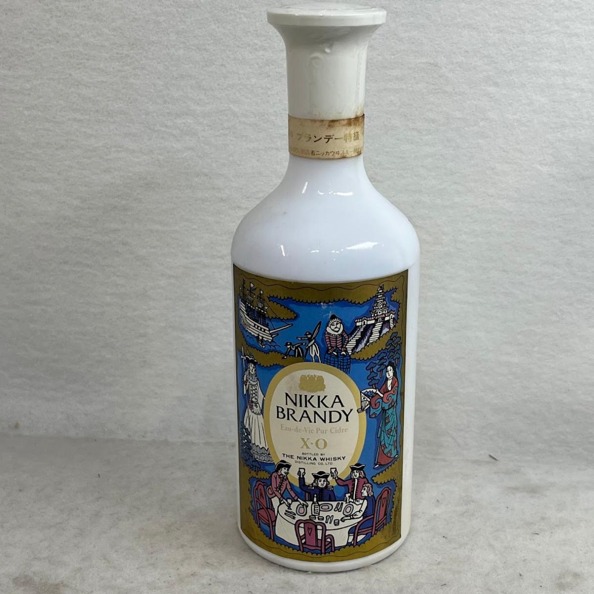 【未成年の飲酒は法律で禁じられています】ニッカブランデー　XO　720ml　40度　ブランデー特級　ラベル焼けあり