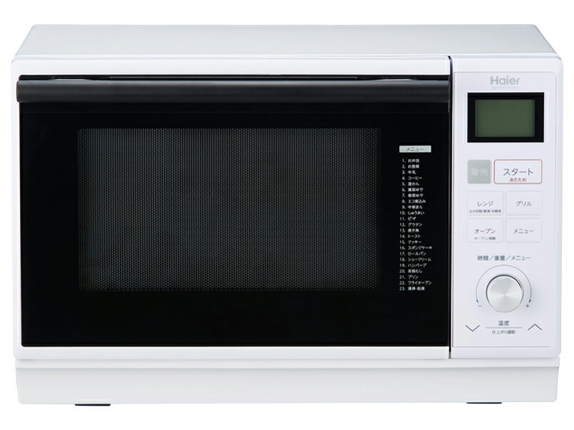 【動作確認済】【中古】本体・角皿のみ ハイアール 庫内フラット 25L スチームオーブンレンジ JM ...
