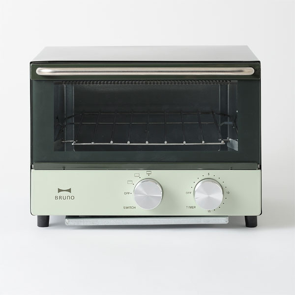 乐天商城 - 【動作確認済】【中古】本体のみ ブルーノ オーブントースター BOE031-OL オリーブベージュ