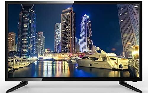 【動作確認済】【中古】訳あり 本体・リモコンのみ グランプレ 32型 地デジ液晶テレビ TV-17-C021 ブラック系