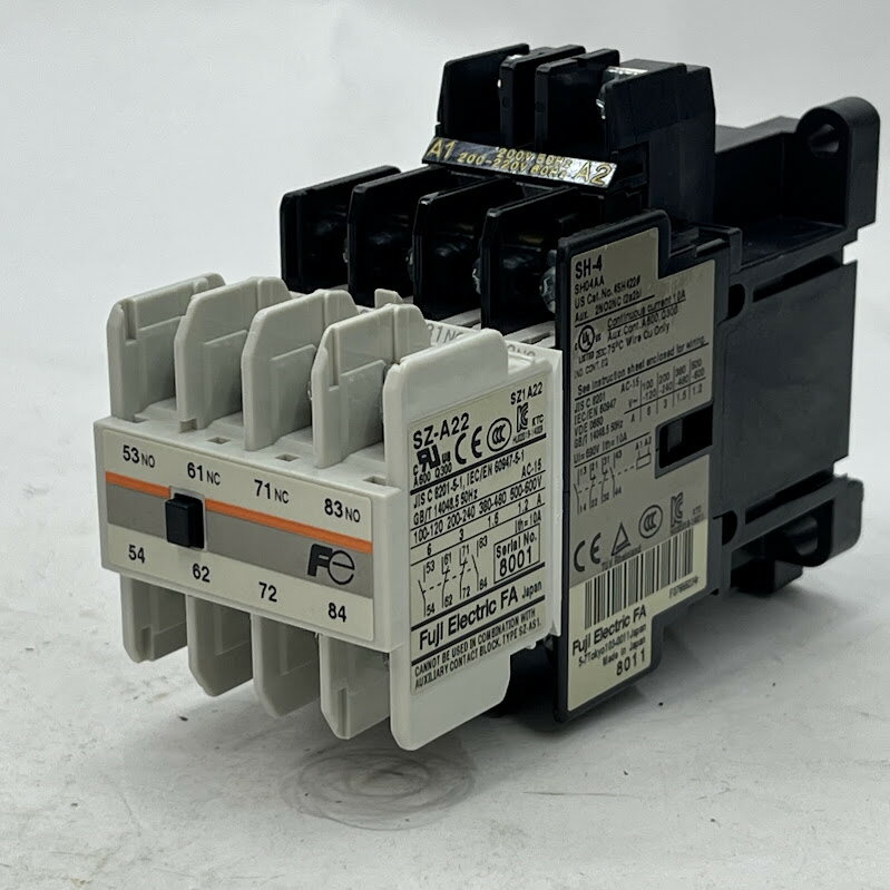 樂天商城 - 【未使用】富士電機 SH-4 コイルAC200V 4A4B 標準形 補助継電器