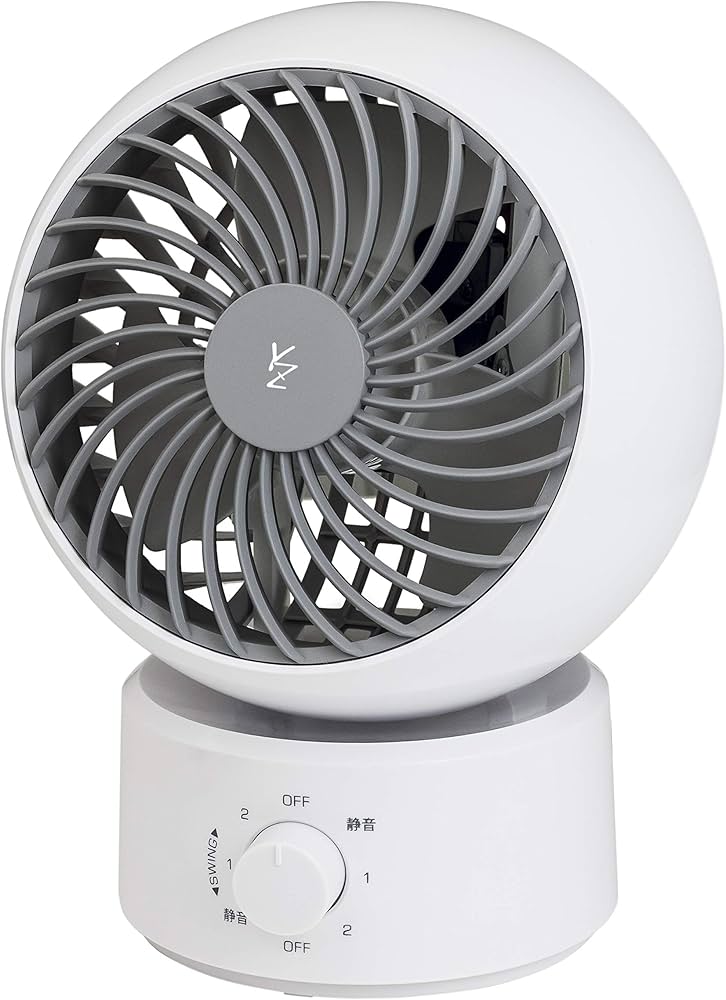 Rakuten - 【動作確認済】【中古】本体のみ ヤマゼン サーキュレーター YAS-KW15-WH ホワイト系 2019年製