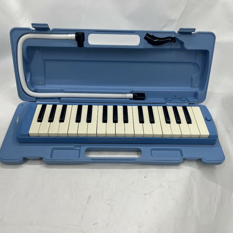 Yamaha （Pianica） - 【動作品】YAMAHA(ヤマハ) ピアニカ パステルブルー P-32D　鍵盤ハーモニカ　32鍵