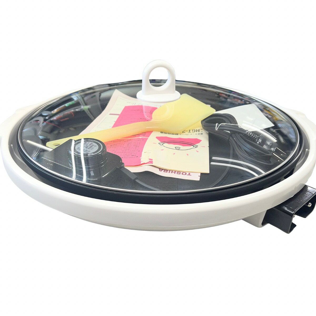 Rakuten - 【動作確認済】【未使用品】置き古し 東芝 ホットプレート HGT-26MS-W ホワイト系 1995年製