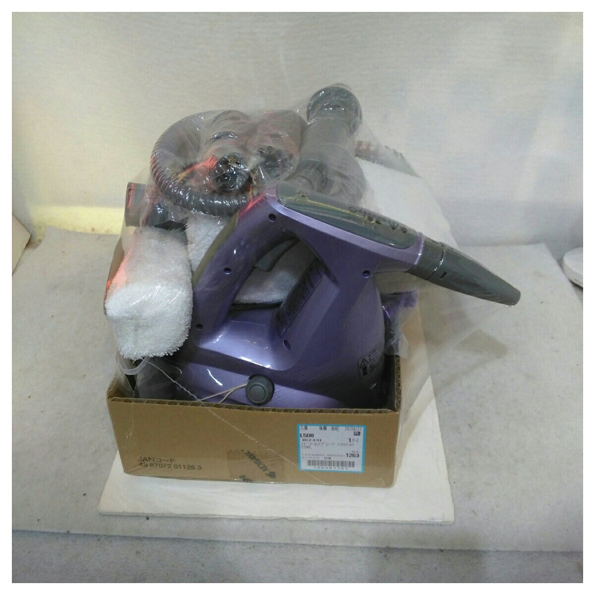 【動作確認済】【中古】箱無し ショップジャパン シャーク シャーク スチーム ポー...