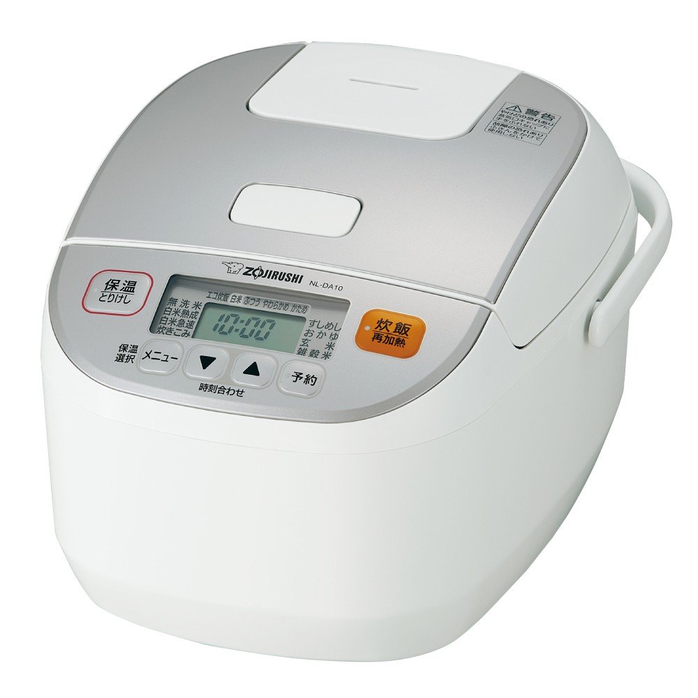 乐天商城 - 【動作確認済】【中古】訳あり 象印 マイコン式 炊飯器 5.5合炊き NL-DA10-WA ホワイト系 2022年製