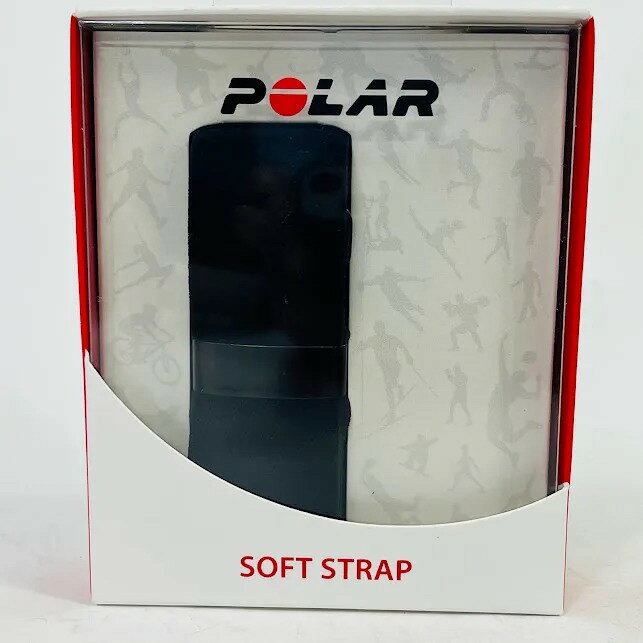 【送料無料】POLAR(ポラール) SOFT　STRAP　ソフトチェストストラップ ブラック　B...