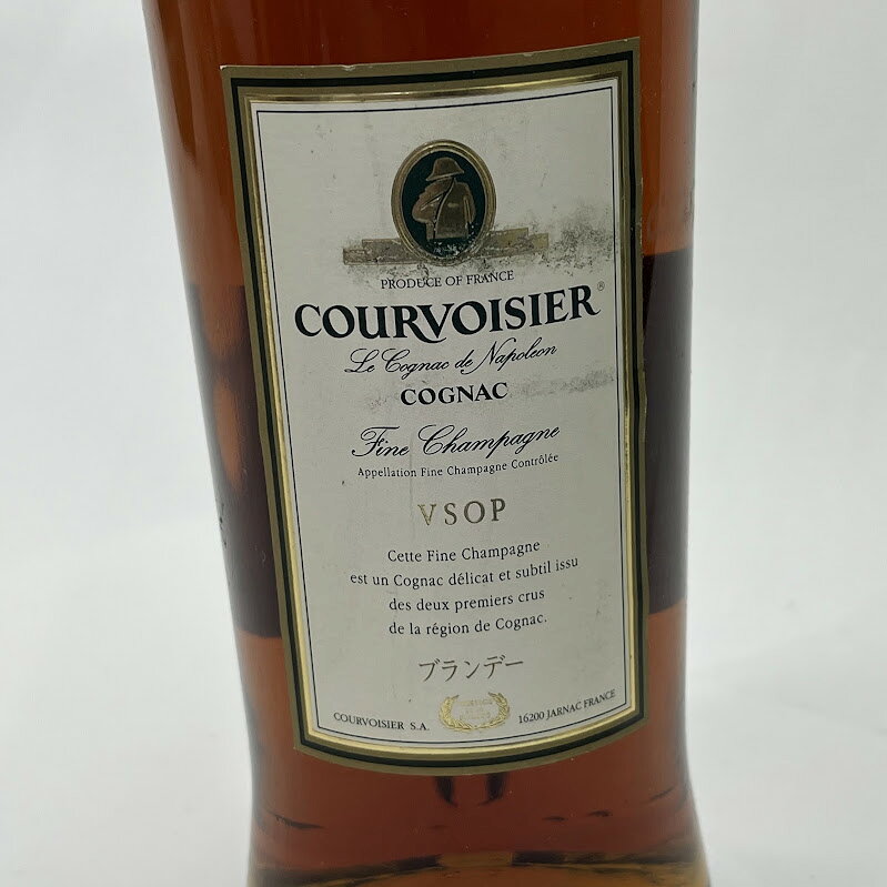 リサイクルショップリステーションの【未成年の飲酒は法律で禁じられています】クルボアジェ VSOP 700ml　40度｜アングル2