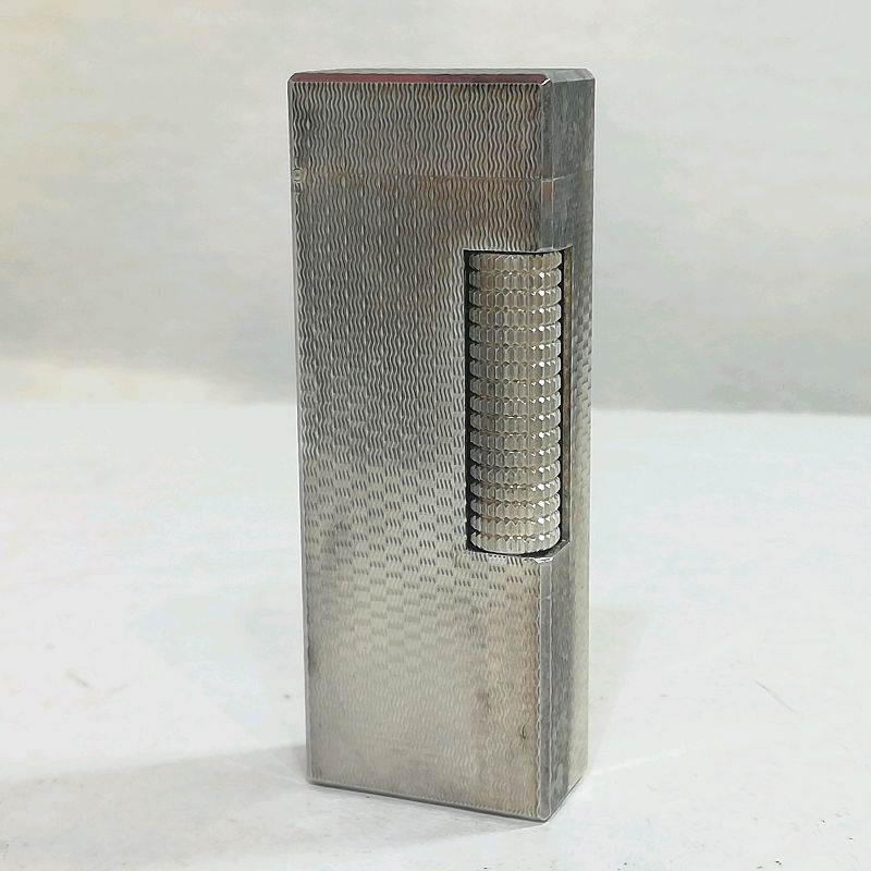 dunhill チェック柄ライター ポーチ付き dunhill チェック柄ライター