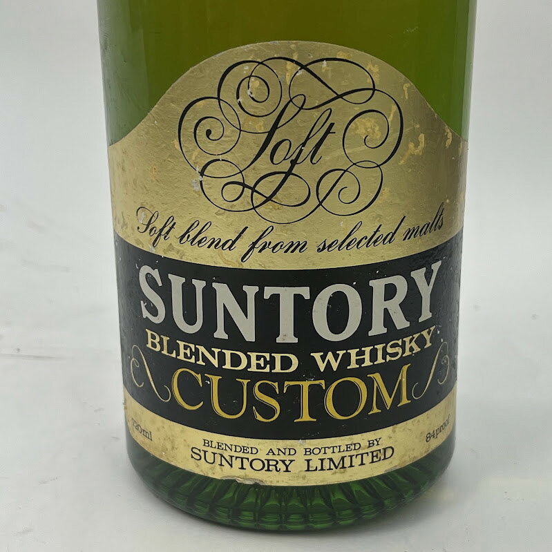 【未成年の飲酒は法律で禁じられています】サントリーカスタム1級表示720ml42度ウイスキー restation-10078135 リサイクルショップリステーション サンプル画像2