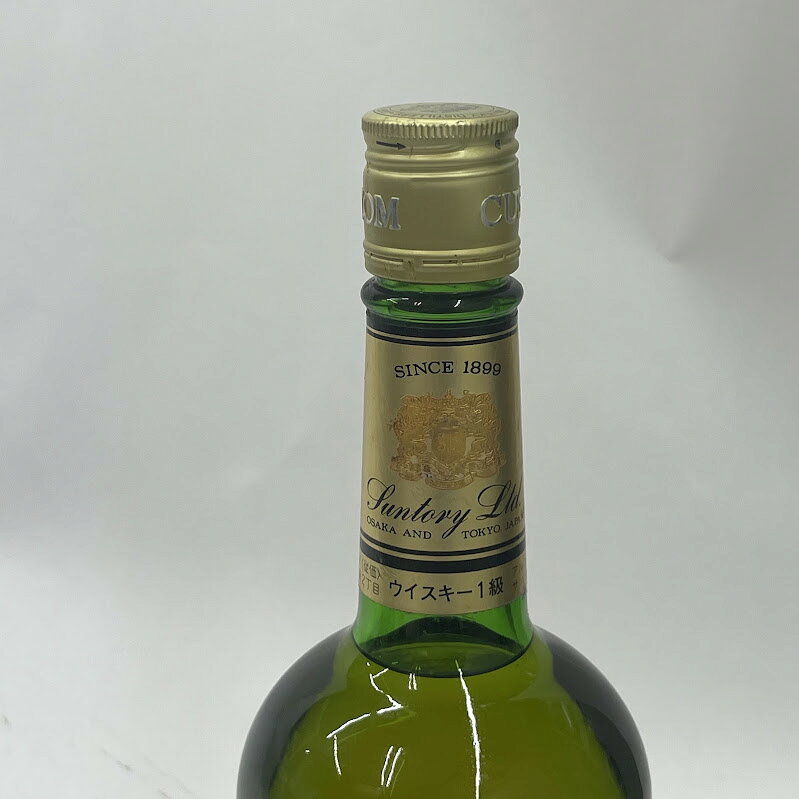 【未成年の飲酒は法律で禁じられています】サントリーカスタム1級表示720ml42度ウイスキー restation-10078135 リサイクルショップリステーション サンプル画像3