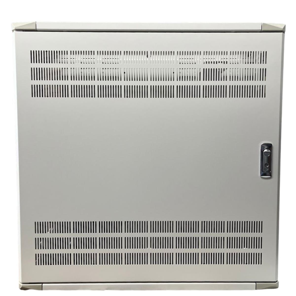 【未使用】日東工業 THD16-6565 HUB収納キャビネット　壁掛け　ファン無　鍵付き　2U