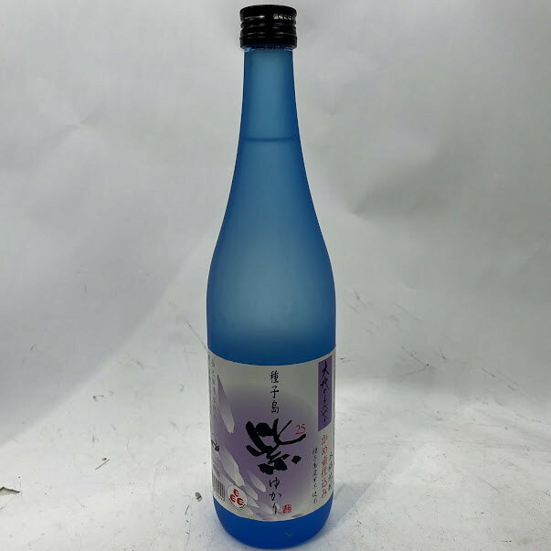 【未成年の飲酒は法律で禁じられています】大地のかがやき 種子島 紫ゆかり 芋焼酎 25度 箱なし 720ml