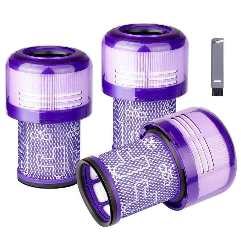 ダイソンフィルター,ダイソンCyclone V10 Fluffy (SV12 FF),Cyclone V10 Fluffy (SV12 FF LF),V10 Slim (SV18),V12 Detect Slim Fluffy掃除機と互換性がある,ダイソ