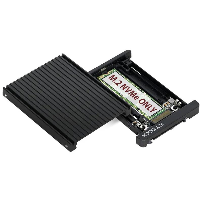 ICYDOCK M.2 PCIe NVMe SSD 2.5" U.2 PCIe SSD 変換 ユニット | MB705M2P-B