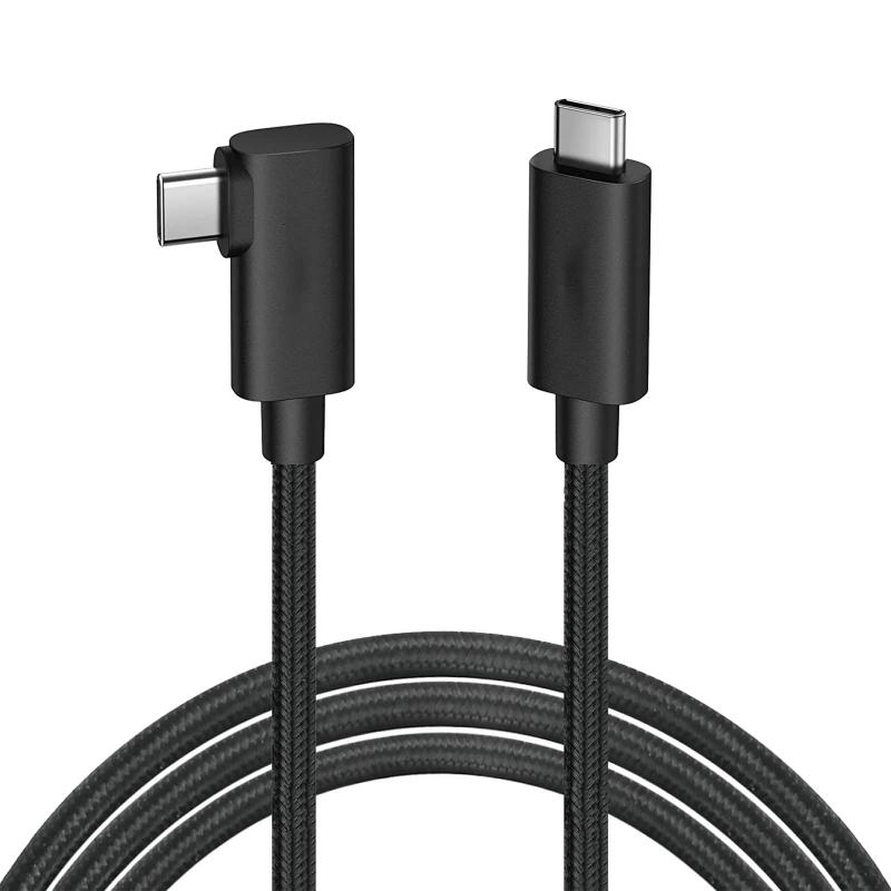 USB-C & USB-C ケーブル L字 SLEIJAOOE【20Gbps転送/PD3.0/QC3.0対応 100w急速充電 /4K@60Hz映像出力/ 】USB 3.2 Gen 2x2ケーブル タイプc ケーブル usb type c ケーブ