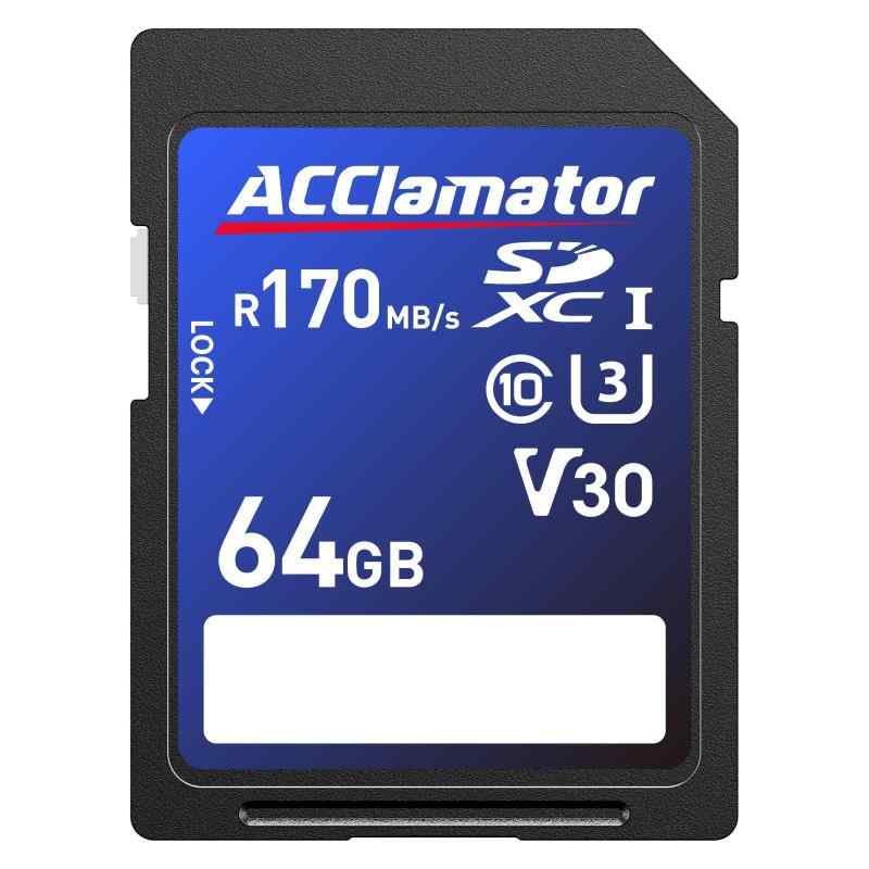 SDカード 64GB/128GB/256GB SDXC UHS-I UHS-II カメラ SDカード 最大読出速度170MB/s U3 Class10 メモリカード Full HD &amp; 4K UHD ..