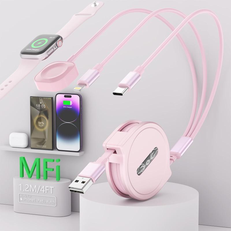 3in1 充電ケーブル USB充電ケーブル 急速充電 幅広いデバイスに対応