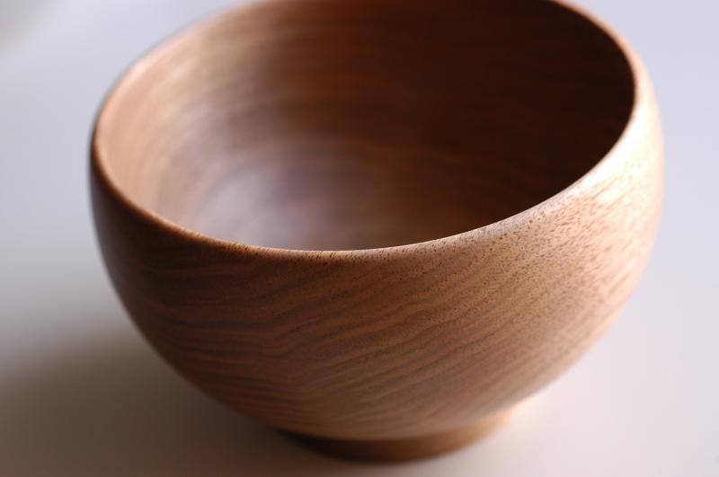 銘木椀【栲】くるみ Walnut（中）(3)