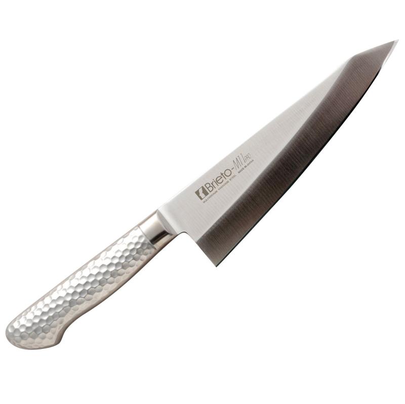 片岡製作所 菜切庖丁 シルバー 180mm 日本製 Brieto-M11pro モリブデン・バナジウム鋼