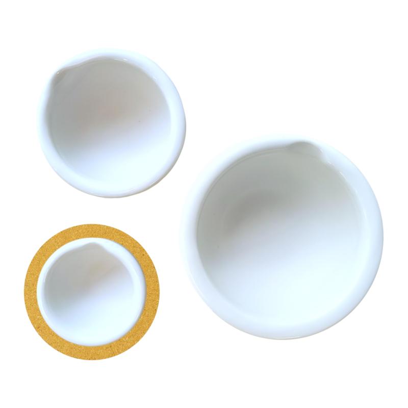 Freet (フリート) 日本製 乳鉢＆乳棒セット【 マット付 】～ 手作りコスメに便利キッチン用としても ～