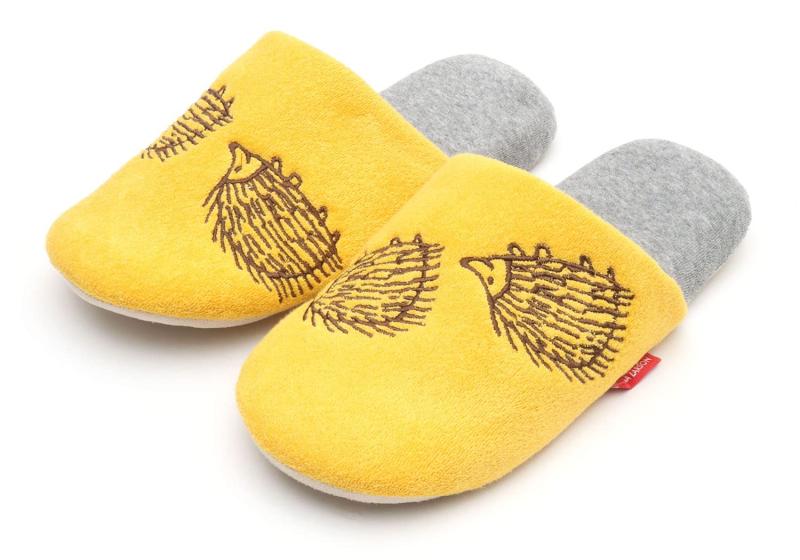 [Lisa Larson] リサ・ラーソン かけっこはりねずみ パイルソフト スリッパ