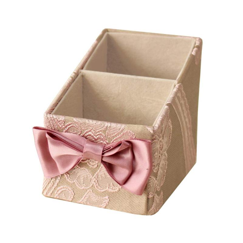 アクアフラワーカルトナージュマルチボックス オペラピンク 収納 小物入れ リモコンボックス