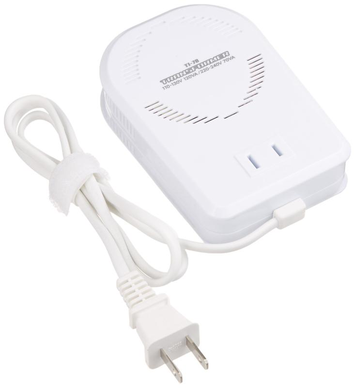 カシムラ 海外旅行用薄型変圧器120W/70W TI-78