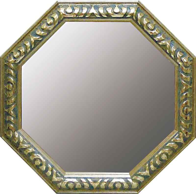 ユ-パワ- Mirror アンティ-ク八角ミラ-