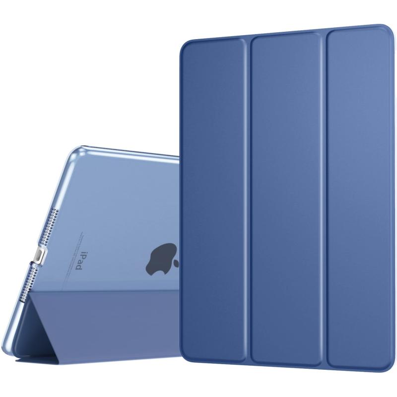 iPad 9.7インチ ケース TiMOVO iPad 第6世代/第5世代 ケース 2018/2017モデル A1822/A1823/A1893/A1954 iPad 9.7 保護カバー PUレザー 三つ折りスタンドケース オートスリープ機能付き マグネ
