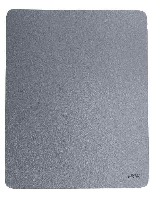 HKW. ゲーミングガラスマウスパッド 滑り止め付き 250x200x4mm 耐久性・静音設計・精度とスピード向上の特殊ガラス面、端は丸みを帯び、お手入れ簡単