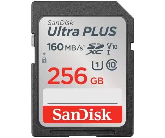 サンディスク Ultra PLUS SDXC UHS-Iカード 256GB SDSDUWL-256G-JN3IN