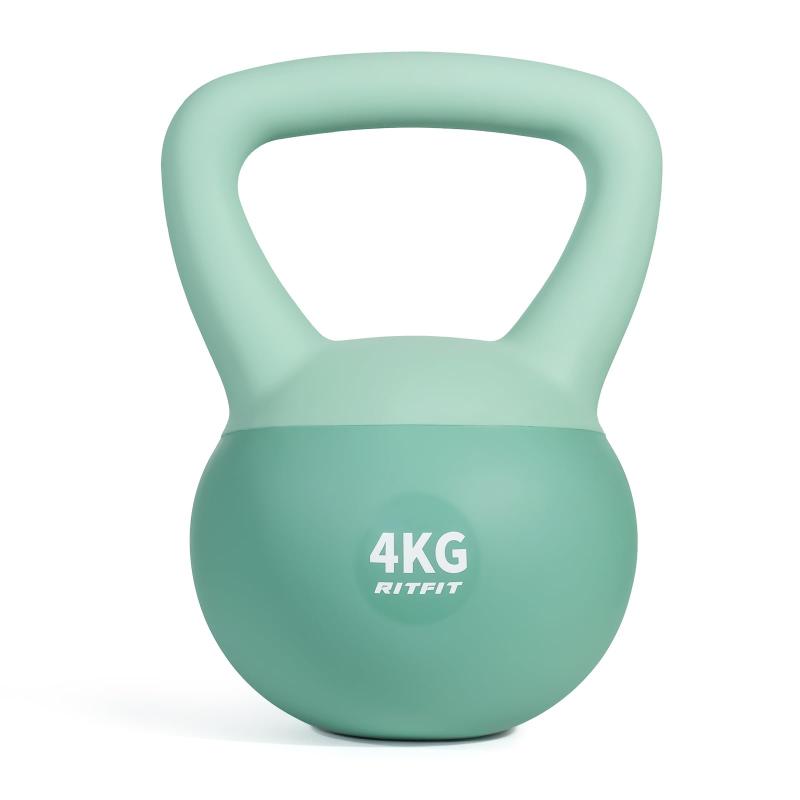 RITFIT ケトルベル ソフトケトルベル 2KG 4KG 6KG 8KG 柔軟素材 自宅トレーニング 体幹トレーニング カ..