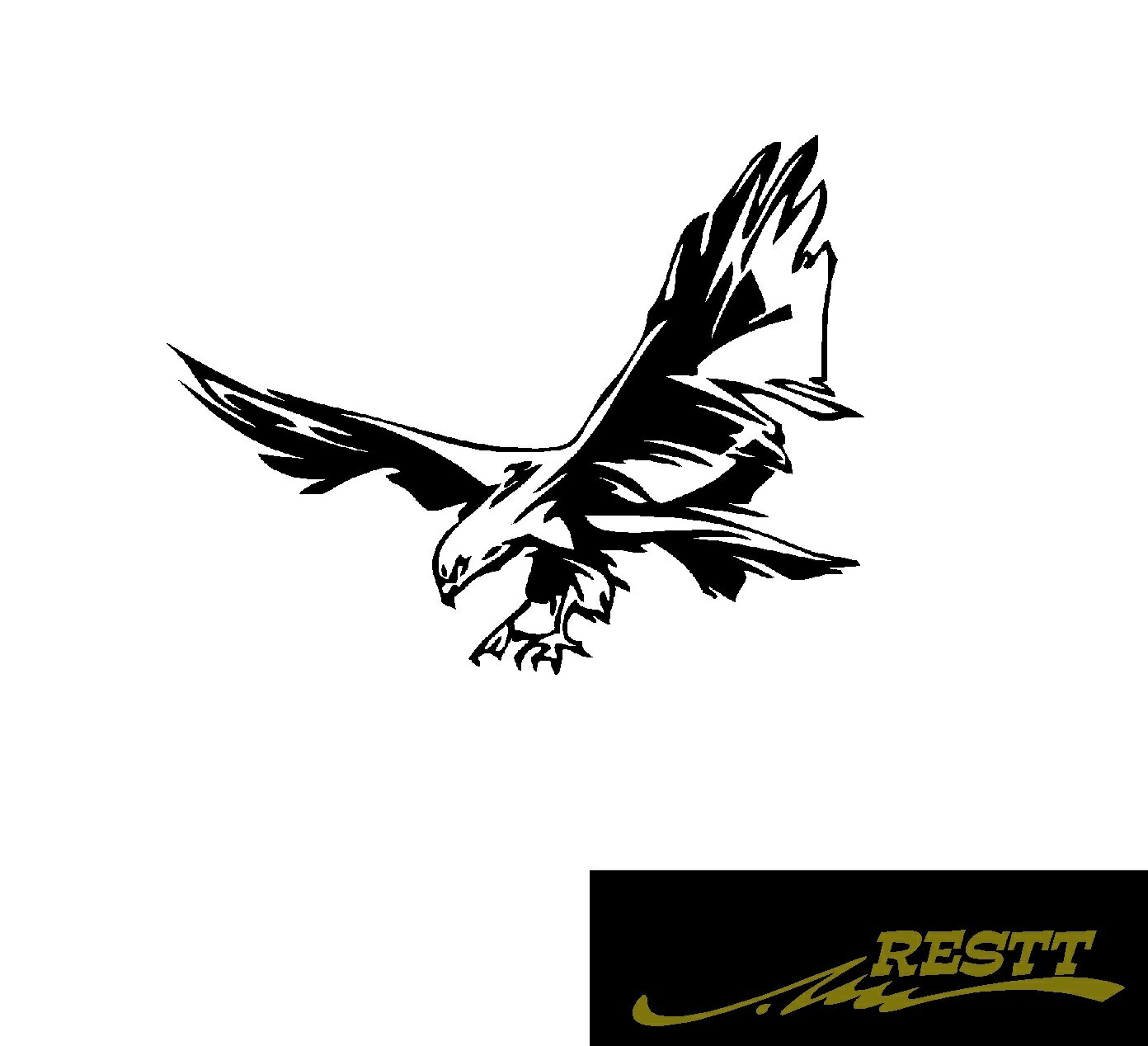 鳥系　イラスト　カッティングステッカー　中サイズ