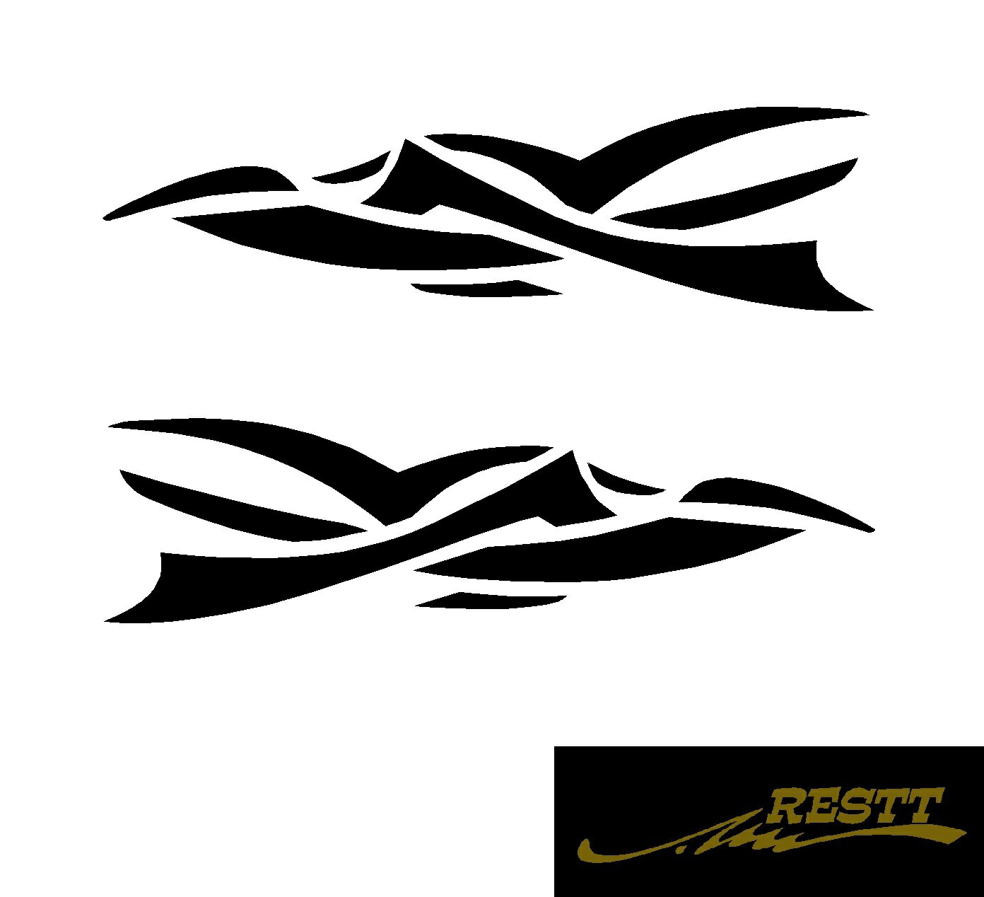 ファイヤーパターン　バイナル　ロゴ　カッティングステッカー　ver.79　大サイズ　ドレスアップ　スポ..