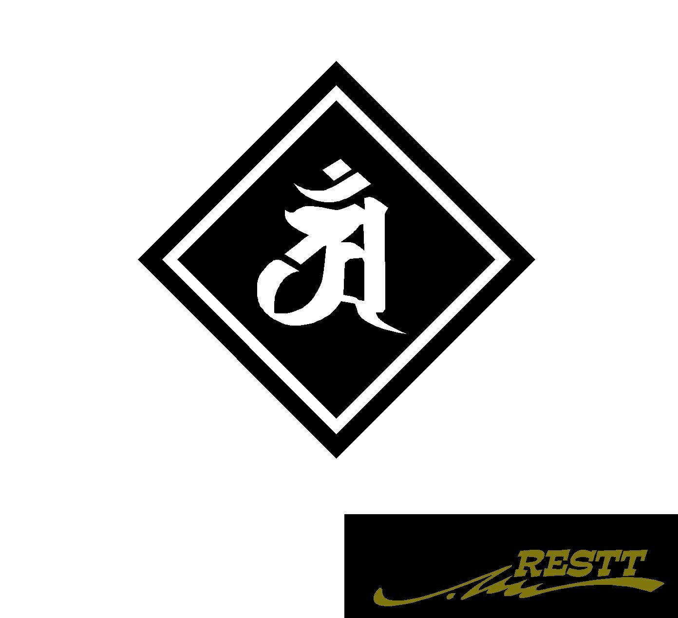 Rakuten - 干支　梵字　辰・巳　たつ　へび　ロゴ　カッティングステッカー　小サイズ