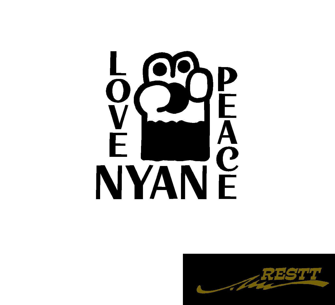 RESTTŷԾŹ㤨ǭμꡡLOVE NYAN PEACE֥˥ԡåƥ󥰥ƥåʸ饹ȡǭɬ֡˥󡡥ԡåȡ塡ư֡Хƥåꥢ饹ɡԡפβǤʤ770ߤˤʤޤ