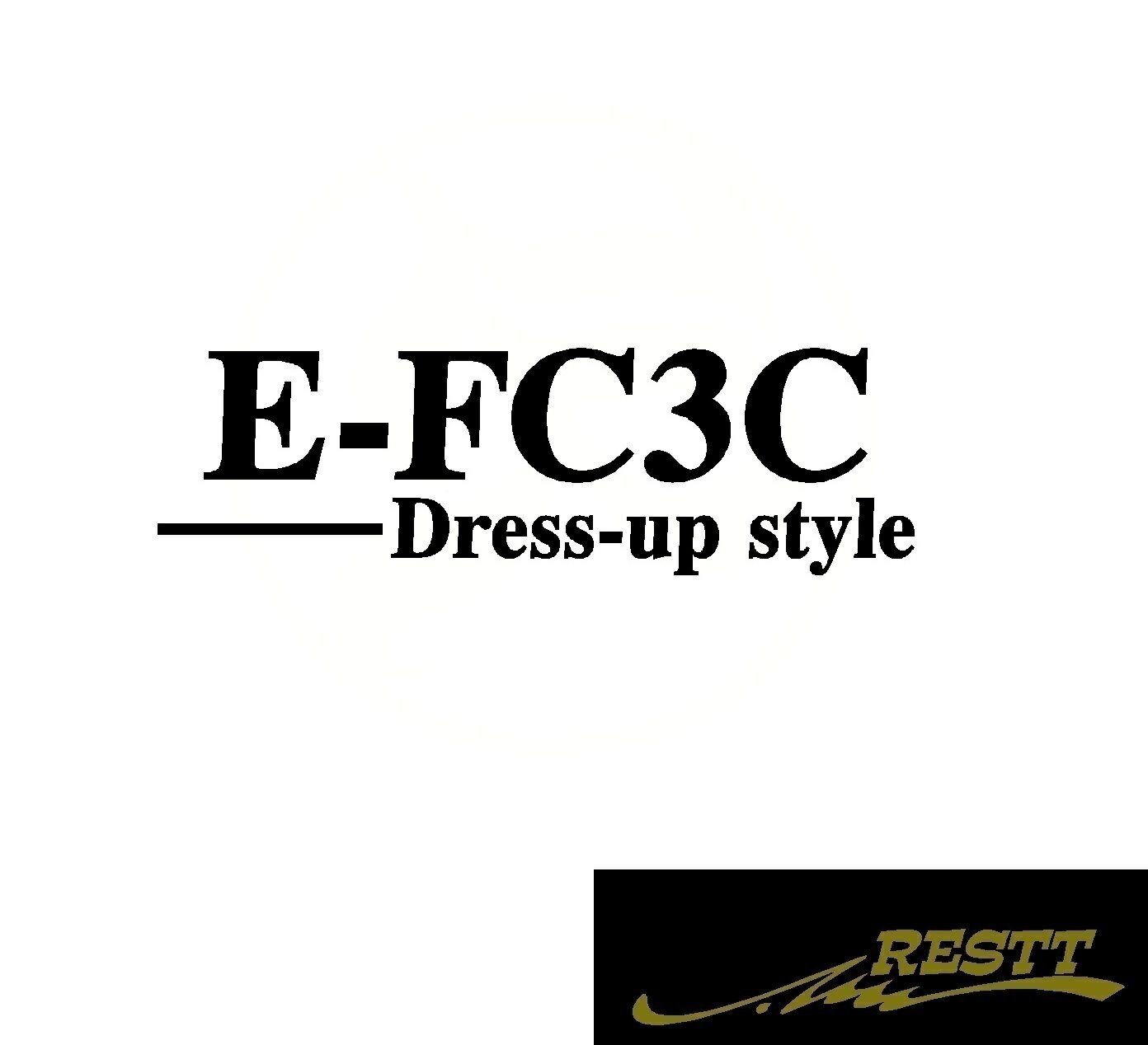 RX-7　E-FC3C　E-FD3S　GF-FD3S　ドレスアップスタイル　ロゴ　カッティングステッカー　特大サイズ　3種類から選べる　おしゃれ　デザイン　かっこいい　ステッカー　マツダ　MAZDA　型式