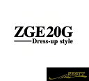 ウィッシュ ZGE20G ZGE21G ZGE25G ZGE20W ZGE22W ZGE25W ドレスアップスタイル ロゴ カッティングステッカー 大サイズ 6種類から選べる おしゃれ デザイン かっこいい ステッカー トヨタ 豊田 型式