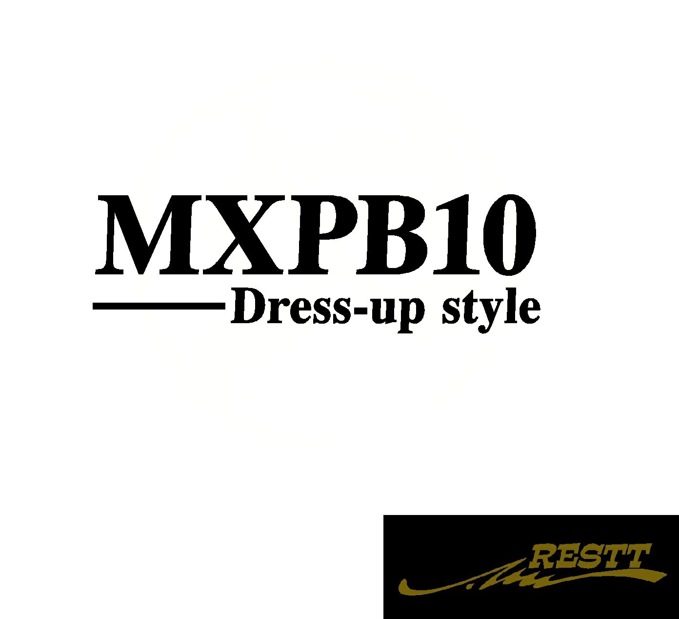 ヤリスクロス　MXPB10　MXPB15　ドレスアップスタイル　ロゴ　カッティングステッカー　大サイズ　2種..