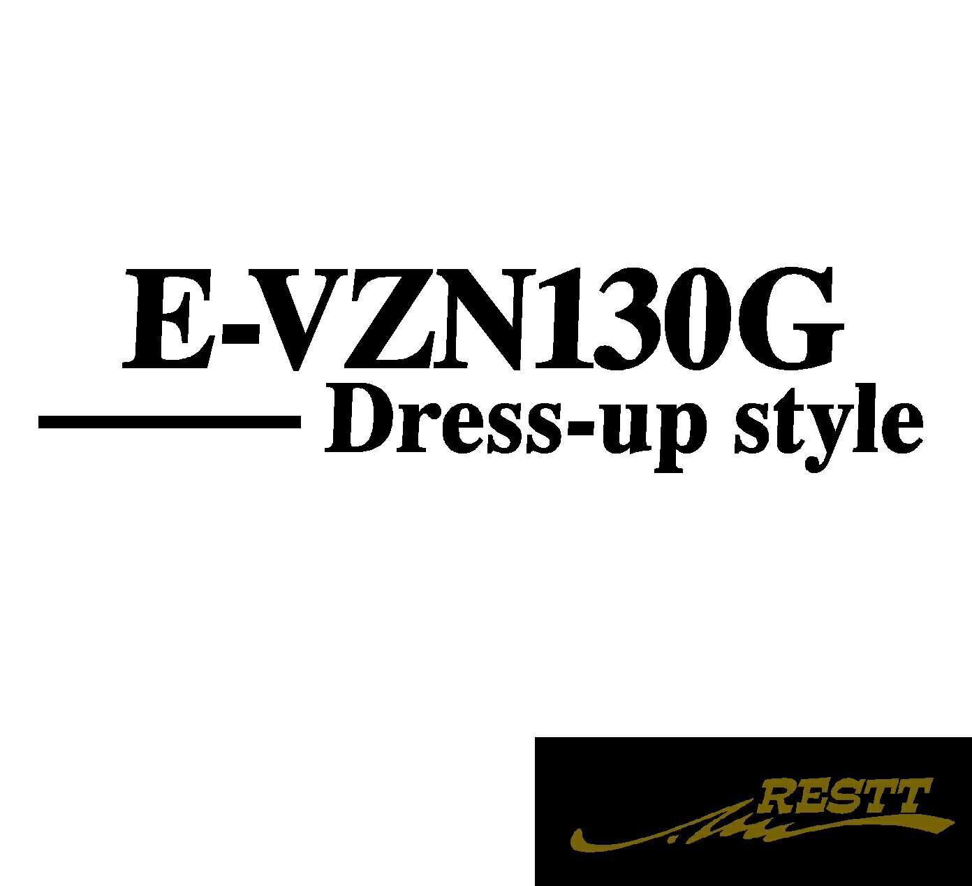 ハイラックスサーフ　130系　ドレスアップスタイル　ロゴ　カッティングステッカー　特大サイズ　5類から選べる　おしゃれ　デザイン　かっこいい　ステッカー　トヨタ　豊田　型式　TRD