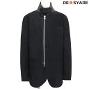 24AW新作 【極美品】sacai サカイ suiting スーチング ジャケット SCM-209 サイズ2 ブラック 切替 ドッキング 47282 【中古】