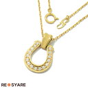 【サファリ掲載 極美品】SYMPATHY OF SOUL シンパシーオブソウル ラージ ホースシュー ネックレス K18 750 ダイヤ チェーン セット L ...