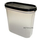 ♪ ブラック【Tupperware】タッパーウェアMMだ円 4（ブラック）＜2300ml＞＜日用雑貨＞＜食品保存容器＞＜食材 調味料＞＜ストック＞＜キッチン用品＞