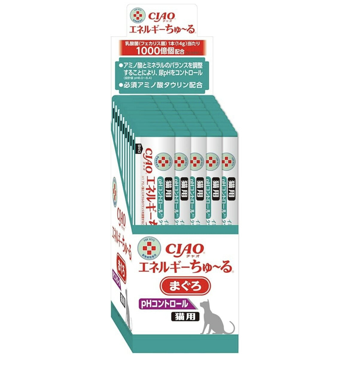 14g×50本入 (CIAO)CIAO　猫用エネルギーちゅーる　PHコントロール　まぐろ14g×50本入 (キャットフード)..